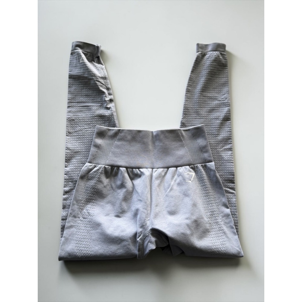 Gymshark Vital Seamless 2.0 Leggings Grey Marl Womens Small